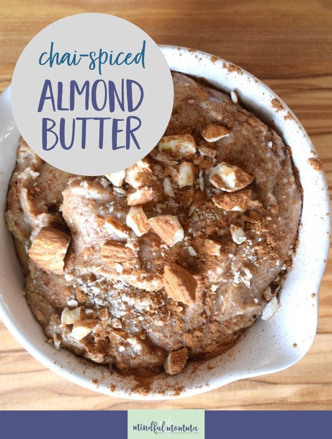 Chai Spiced Almond Butter