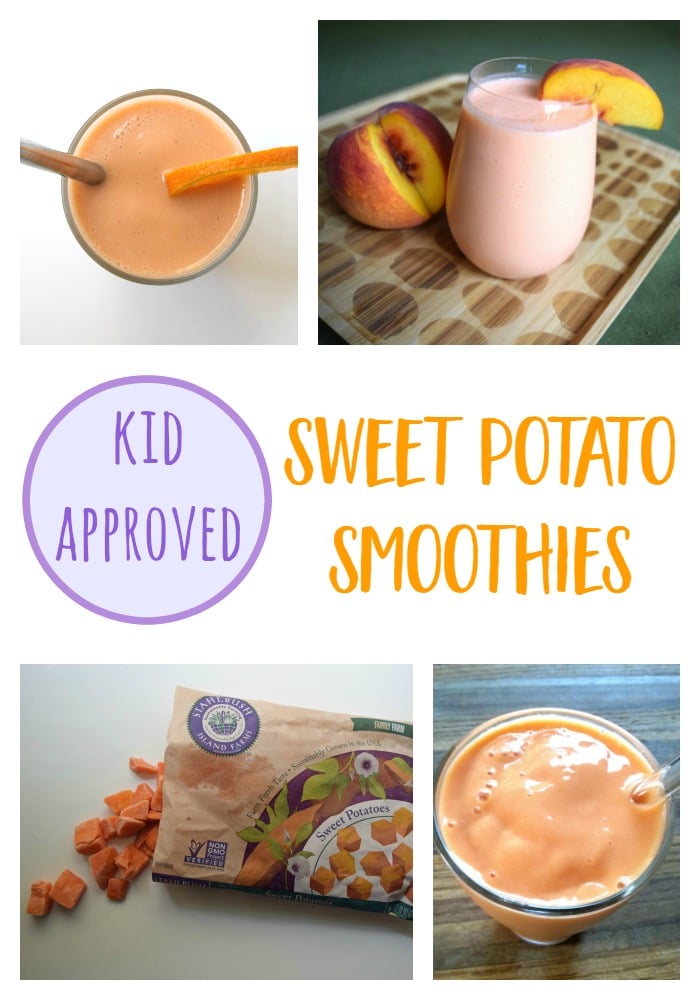 Kid Approved Sweet Potato Smoothies // mindfulmomma.com