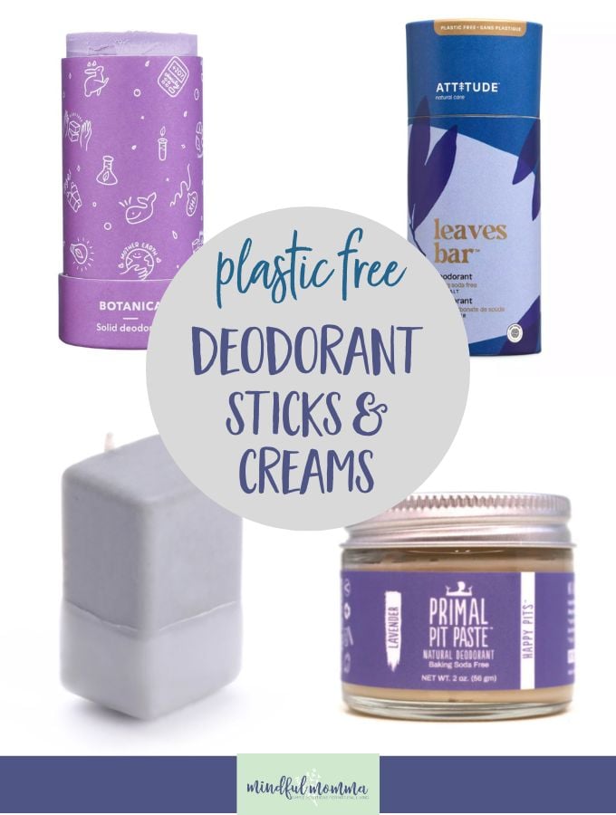 Best plastic free deodorant sticks and creams