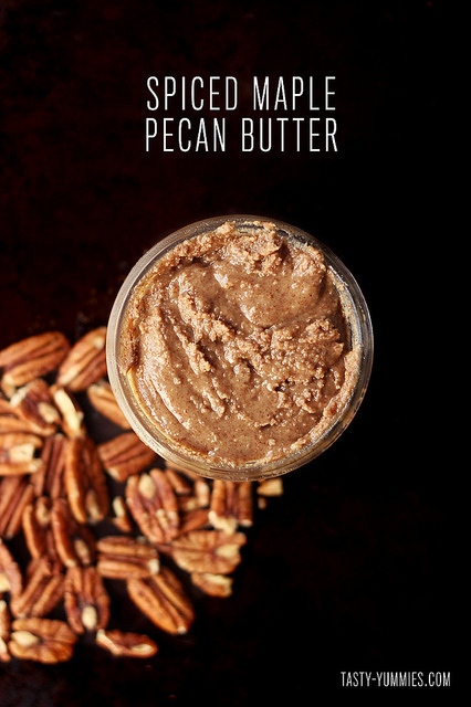 Spiced Maple Pecan Butter by Tasty Yummies