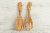 Italian Olivewood Salad Servers